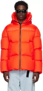 Оранжевый пуховик Damavand Moncler