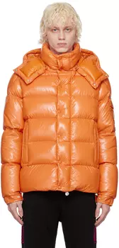 Оранжевый пуховик Maya 70 Moncler