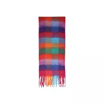 Оранжевый шарф из переработанного полиэстера Pieces