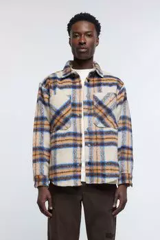 Оранжевый светлый пиджак в клетку River Island, оранжевый