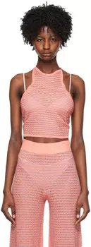 Оранжевый топ-майка с завязками REMAIN Birger Christensen