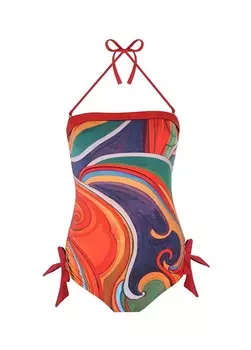 Оранжевый женский купальник Zeki