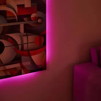 Orbus Розовый неоновый светодиод 4 Вт / 300 Лм - 2 м