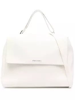 Orciani сумка на плечо Seva Large, нейтральный цвет