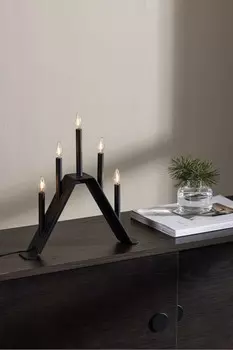 Оре адвентские подсвечники Venture Home, черный