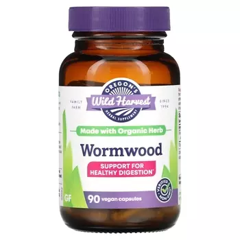 Oregon's Wild Harvest Полынь, 90 желатиновых капсул