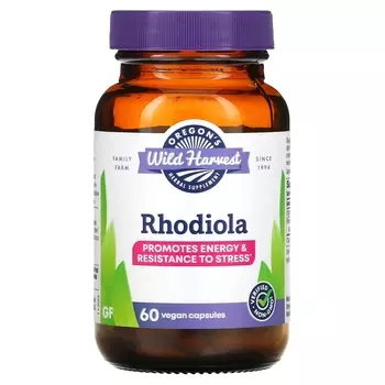 Oregon's Wild Harvest родиола, 60 капсул