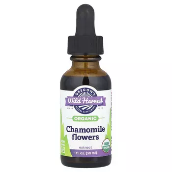 Oregon's Wild Harvest, Органический экстракт цветков ромашки, 250 мг, 30 мл (1 жидк. Унция)