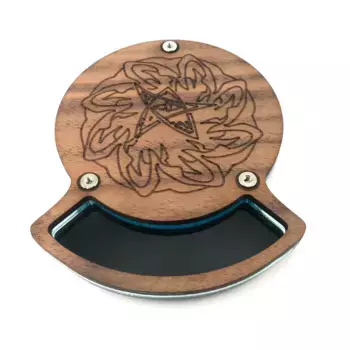 Орех — Eldritch с синей кромкой, Dice Coasters (C4 Labs)