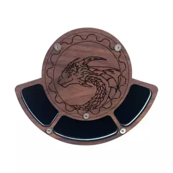 Орех — Tri-Pocket, Dragon с Sun Burst Orange, Dice Coasters (C4 Labs)
