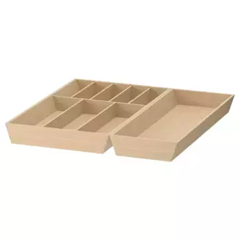 Органайзер для ящиков, бамбук, 52х50 см, UPPDATERA IKEA