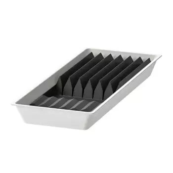 Органайзер для ящиков, белый/антрацит, 20х50 см, UPPDATERA IKEA