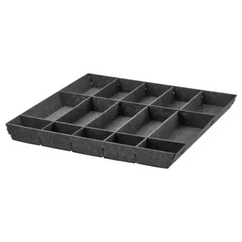 Органайзер для ящиков, серый, 60 см, регулируемый UPPDATERA IKEA