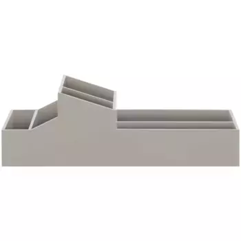 Органайзер для ванной комнаты spirella, (набор, 2 шт.), серо-коричневый