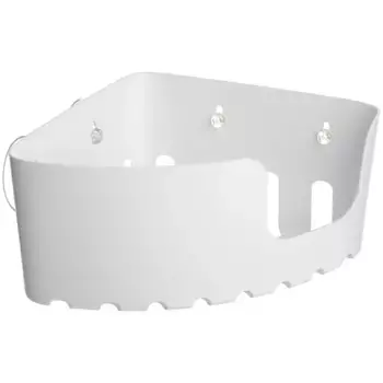 Органайзер для ванной Sanotechnik с присоской, белый