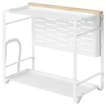 Органайзер на столешницу, белый, 40x21 см, AVSTEG IKEA