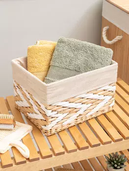 Органайзер Плетеная корзина 28x22x18 см LCW Home