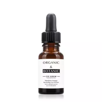 Organic&Botanic Мандарин, восстанавливающая сыворотка для глаз и сыворотка для лица, 15 мл Skinchemists