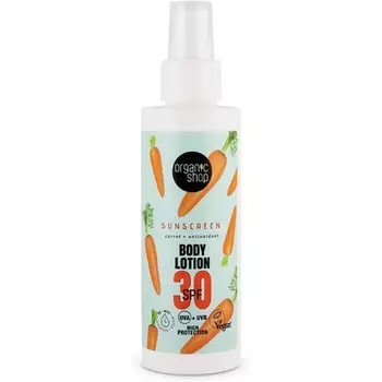 Organic Shop Солнцезащитный лосьон для тела 30 SPF 150 мл