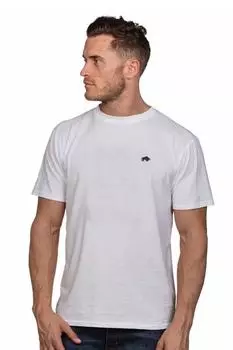 Органическая фирменная футболка Raging Bull, белый