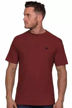 Органическая фирменная футболка Raging Bull, красный