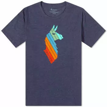 Органическая футболка Cotopaxi Lama Stripes