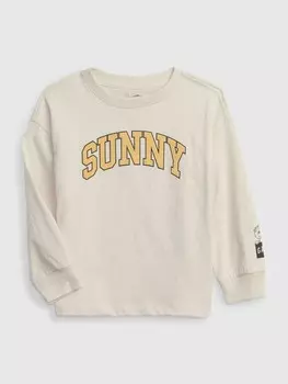 Органическая футболка Gap, бежевый