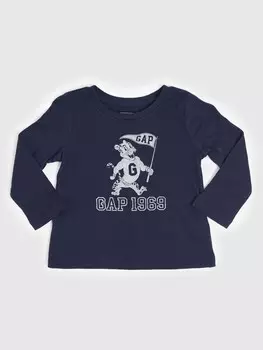 Органическая футболка Gap, синий