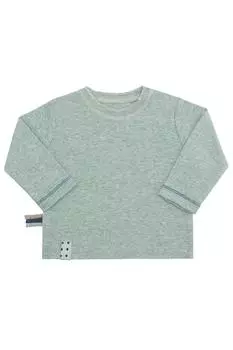 Органическая футболка с длинным рукавом — ORG180304 OrganicEra, цвет aqua