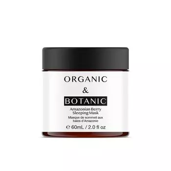 Органическая и ботаническая ночная маска с амазонскими ягодами, 60 мл, Dr Botanicals