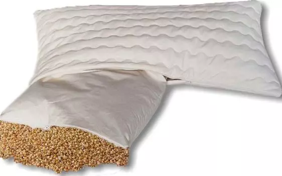 Органическая подушка из проса Подушка из скорлупы проса комфорт 40*60 см Sonstige
