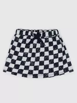Органическая юбка с шортами Gap, белый