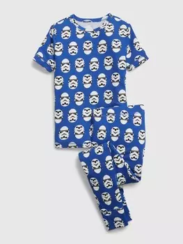 Органические детские пижамы Gap, синий