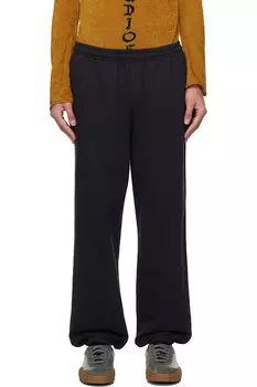 Органические хлопковые спортивные брюки Acne Studios, черный