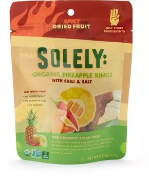 Органические сухофрукты с перцем чили и солью SOLELY