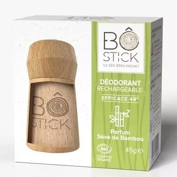 Органический экологически чистый дезодорант-карандаш Zerowaste Bamboo Sap 45 г Bo Stick