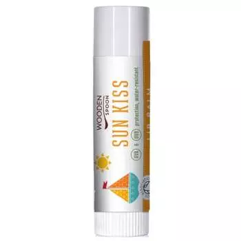 Органический бальзам для губ с фильтром, 4,3 мл Wooden Spoon, Sun Kiss