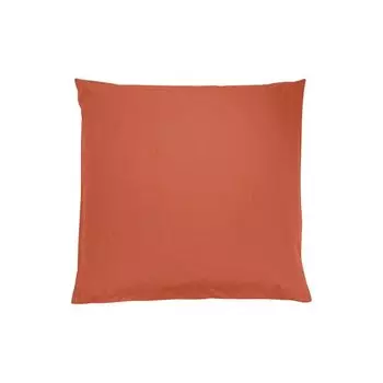 Органический чехол на подушку мягкий перкаль оранжевый 80х80 см Mary Rose