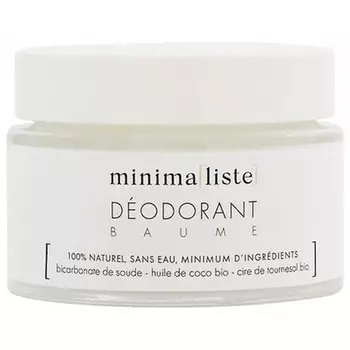 Органический дезодорирующий бальзам Minima 50 мл Markenlos