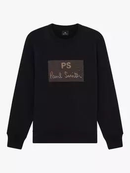 Органический джемпер стандартного кроя Paul Smith, черный