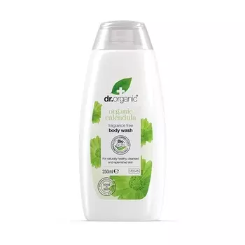 Органический гель для душа без запаха календулы 100 г, Dr Organic