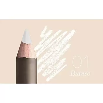Органический карандаш для глаз белый № 06, Naturaverde