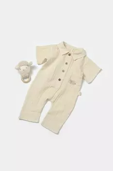Органический комбинезон с короткими рукавами csym7039 BabyCosy Organic Wear