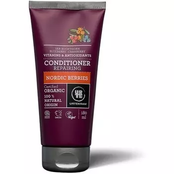 Органический кондиционер Nordic Berries для поврежденных волос 180мл, Urtekram