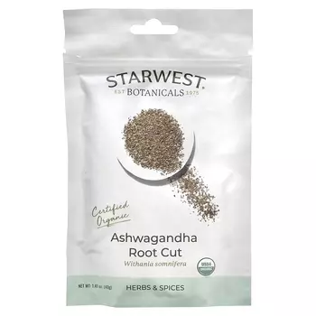 Органический корень ашваганды Starwest Botanicals, 40 г