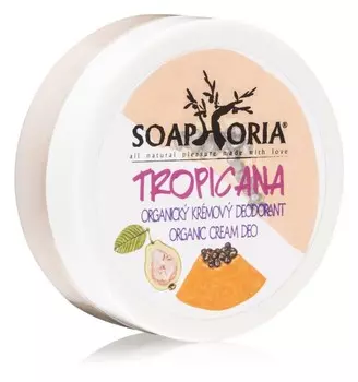 Органический крем-дезодорант Soaphoria Tropicana