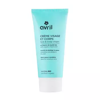 Органический крем для лица и тела Crme Visage Et Corps Avril, 200 ml