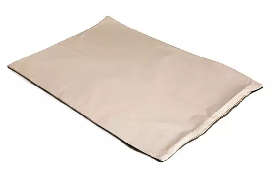 Органический перкаль, с застежкой-молнией, идеально подходит для самостоятельного наполнения подушек, например, шелухой полбы, пшена или гречки 60х40см Giraffenland