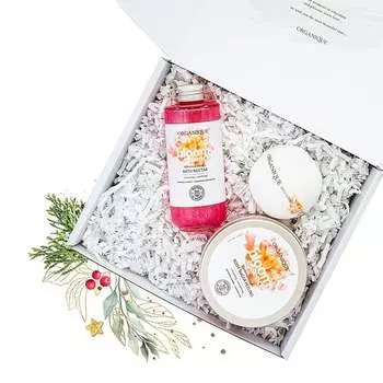 Органический подарочный набор "Зимний сад", ORGANIQUE