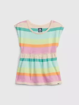 Органический полосатый топ Gap, мультиколор